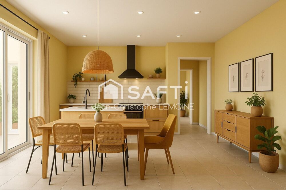 Vente Maison T5 de standing PMR avec terrain 4 chambres 101 m2 Renaze