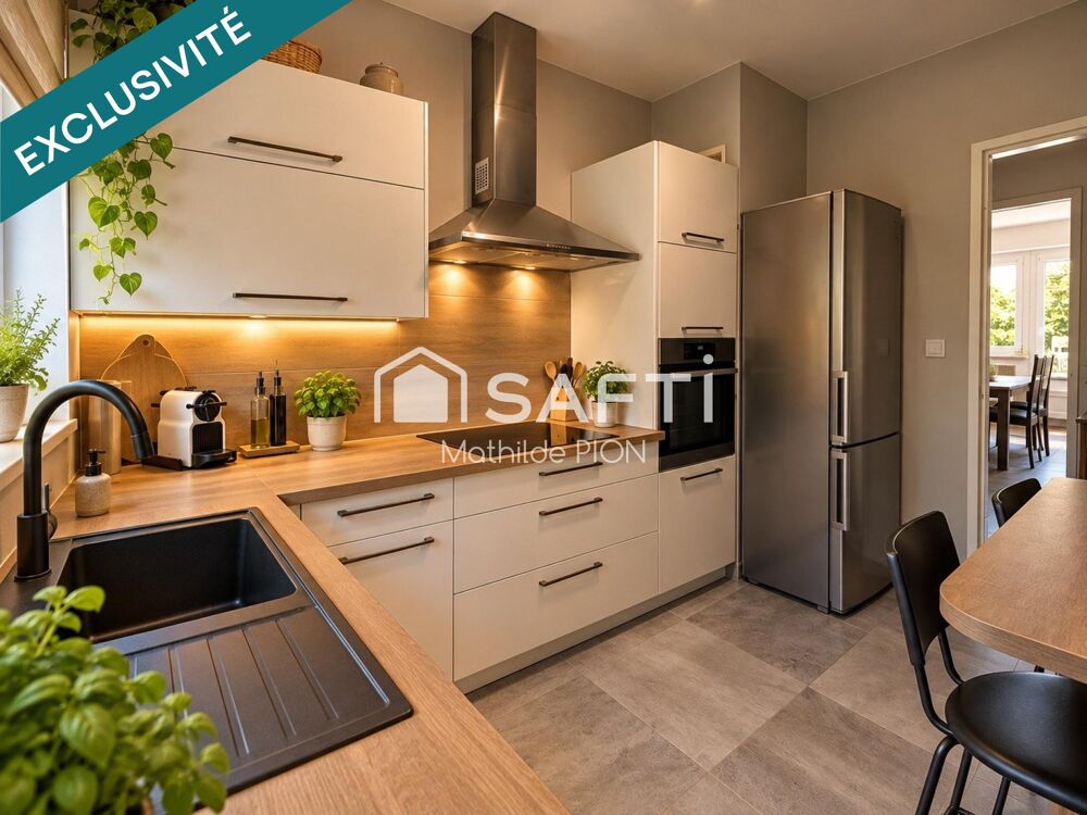 Vente Appartement Illkirch: quartier des vergers, appartement de 90m2, traversant est-ouest Illkirch-graffenstaden