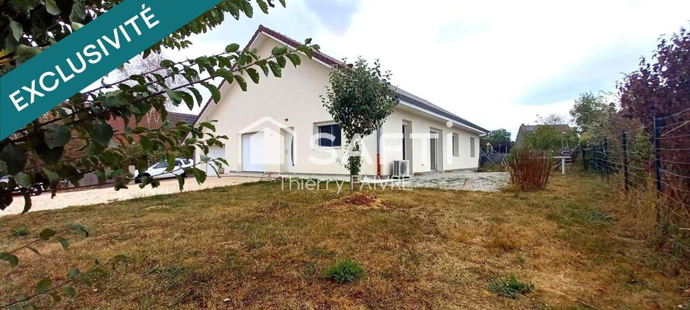 Maison récente plain-pied proche Lons le Saunier