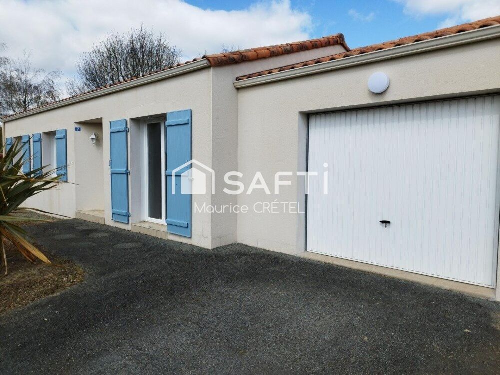 MAISON DE PLAIN PIED 3CHS+GARAGE+TERRAIN