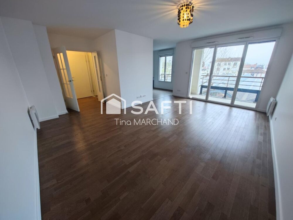 Centre-ville, résidence de standing : 3 pièces coup de coeur avec balcon !