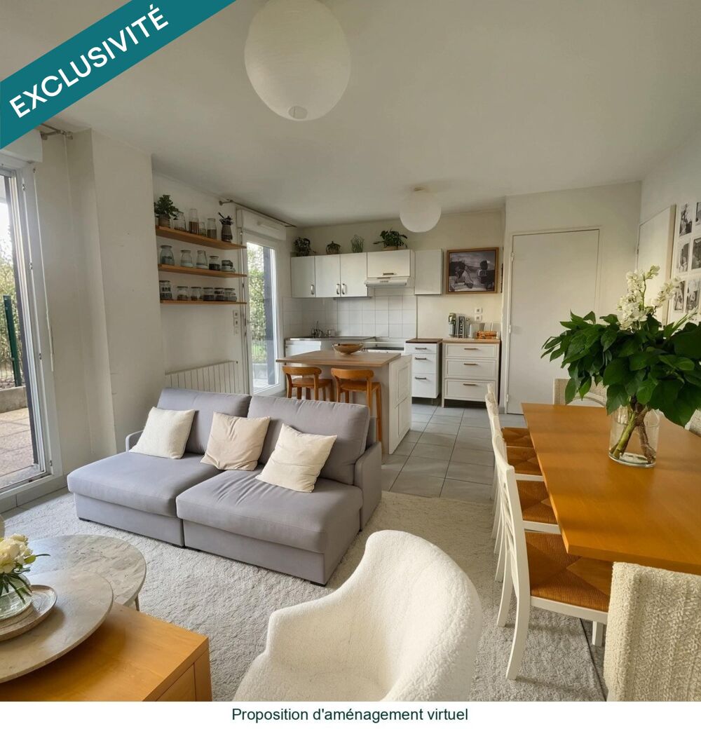 Vente Appartement T3 rénové dans résidence calme Decines-charpieu