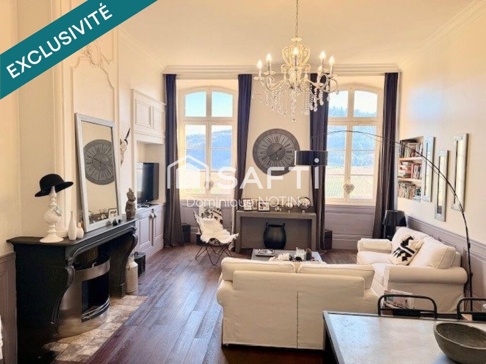 Appartement de caractère 117m² vue panoramique 2chb