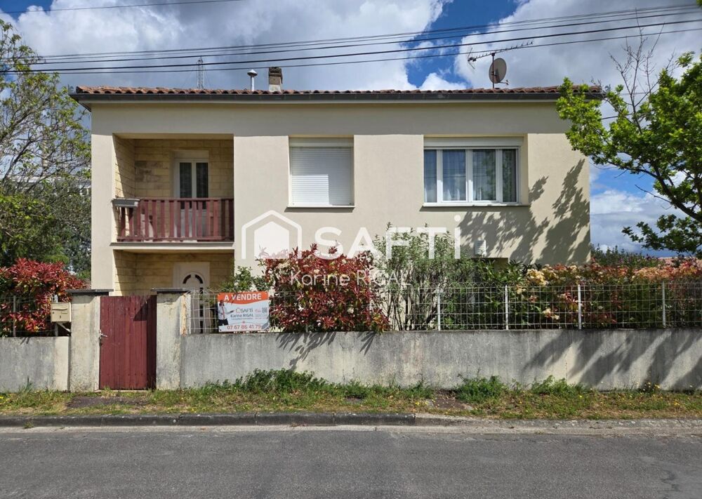 Maison avec potentiel , piscine, commerces et écoles