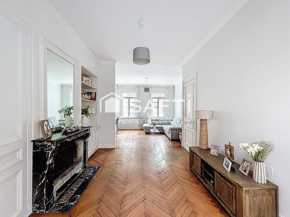 Maison bourgeois de 150m², 4 chambres, jardin, cave