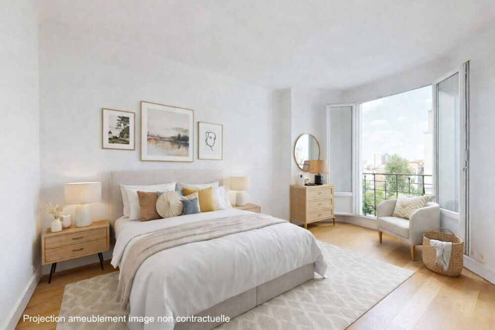 Vente Appartement Paris 14e, dernier étage lumineux et calme Paris 14