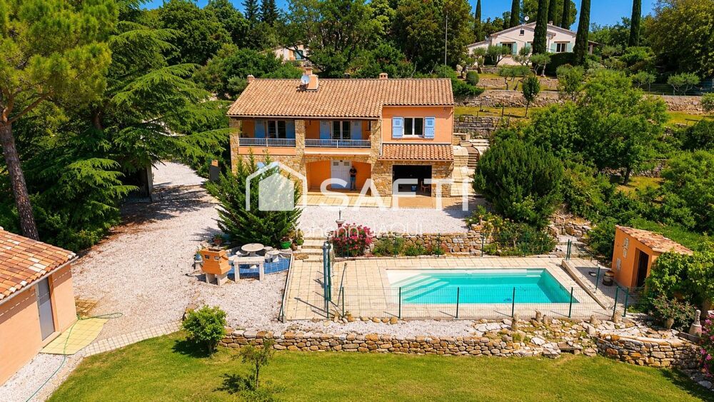 Carcès  Havre de paix en Provence Verte  Maison 169 m² avec piscine et 2 logements