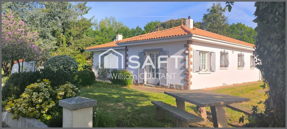 Plain-pied 3 chambres avec grand terrain  idéal famille