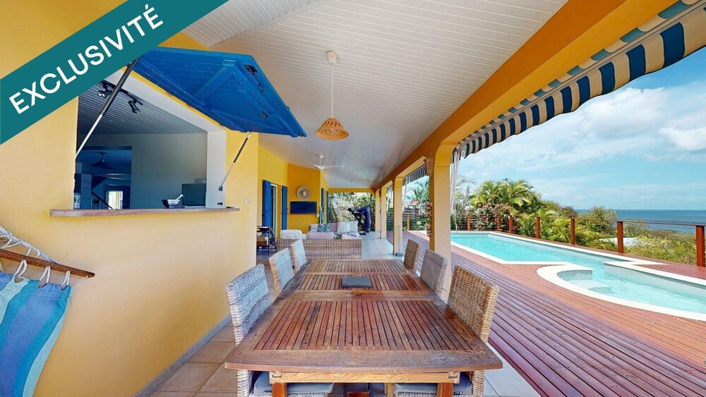 Vente Maison Superbe villa 5 chambres, piscine et vue mer. Case-pilote