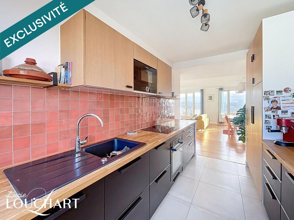 Appartement familial Dernier étage rénové par un architecte