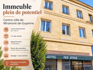 Vente Immeuble Une adresse, plusieurs projets possibles Miramont-de-guyenne
