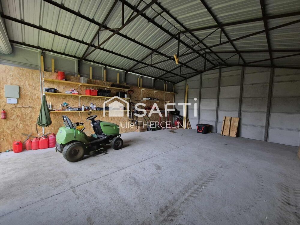 Vente Terrain Terrain à bâtir, clôturé avec bâtiment préfabrique Boiscommun