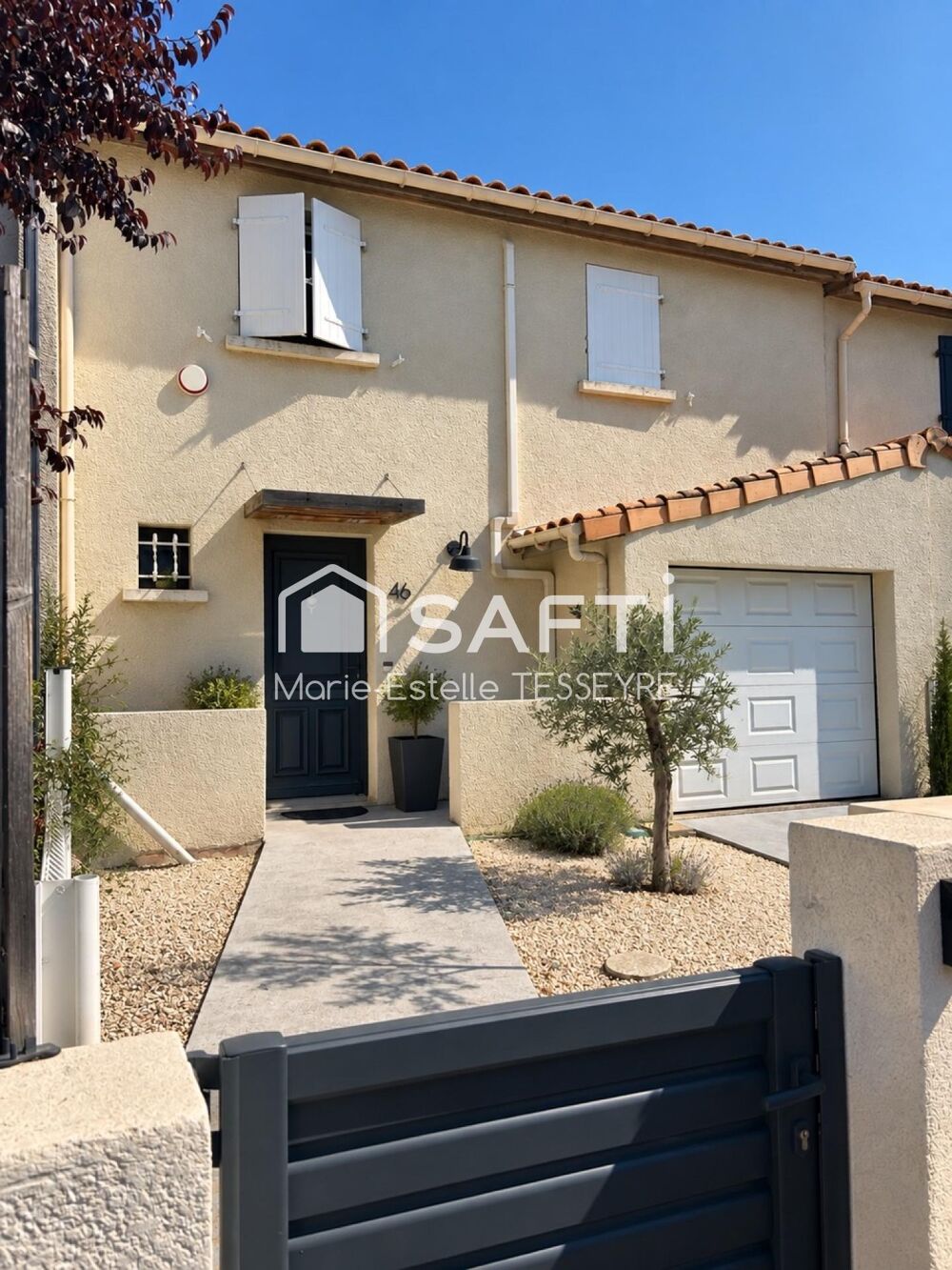 Vente Maison Eysines, aux portes du Bouscat Maison T4 – 82,19 m² – 3 chambres – Terrasse 50 m² – Garage 15m²– Climatisation Eysines