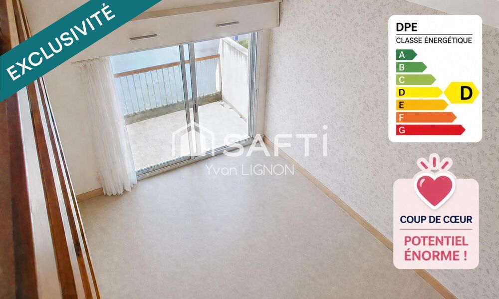 Duplex lumineux à réinventer avec grand balcon