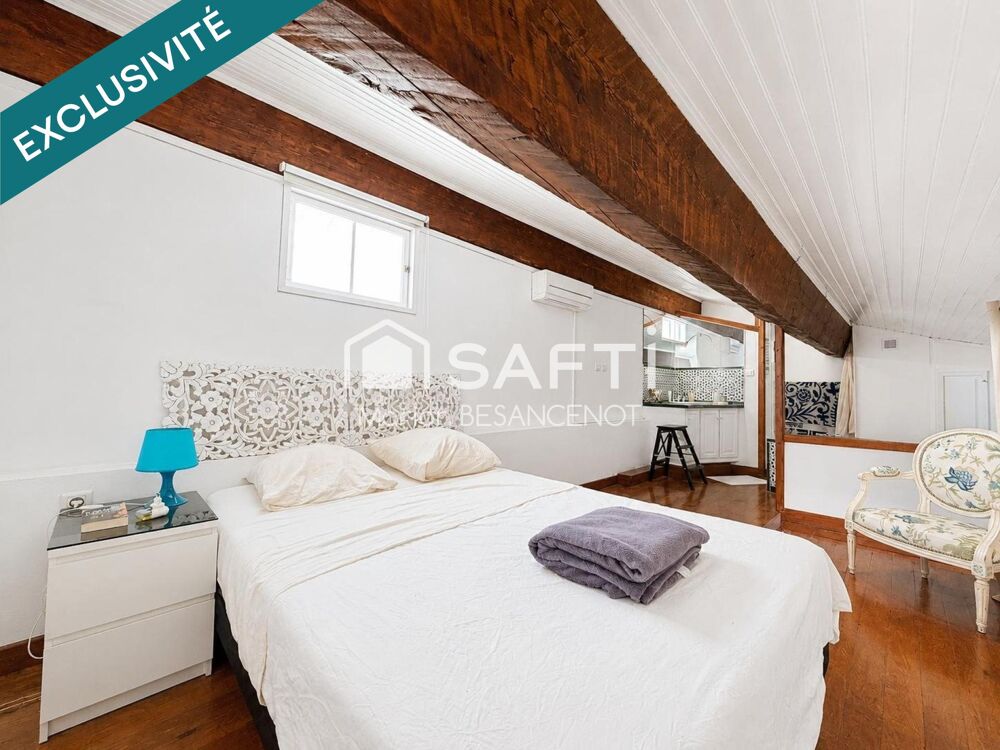 Appartement T3 duplex esprit loft avec terrasses et cave