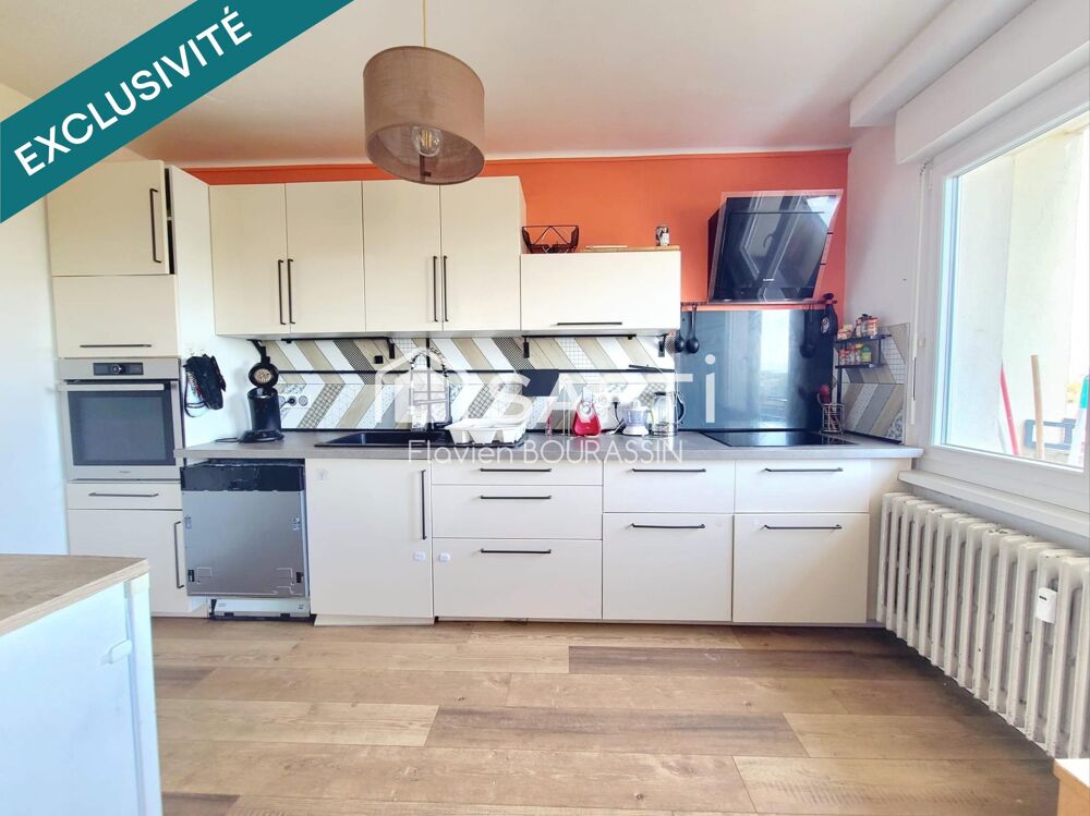 Vente Appartement STRASBOURG NEUDORF – APPARTEMENT 3 PIÈCES AVEC BALCON – 62 m² – 8e ÉTAGE AVEC ASCENSEUR -  VUE DEGAGÉE Strasbourg