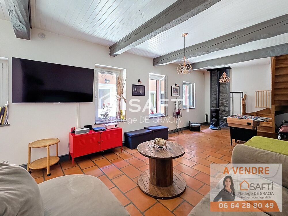 Du cachet pour cette maison de ville T6/7