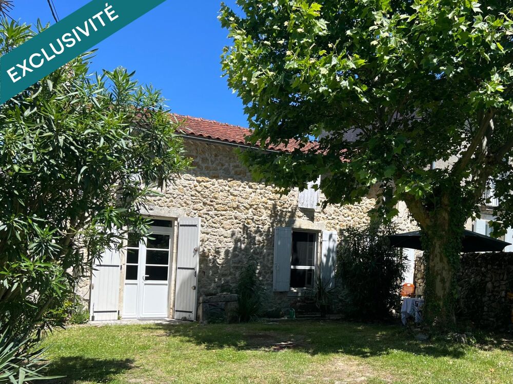Maison ancienne 2 chs plus studio terrain de 1748m²