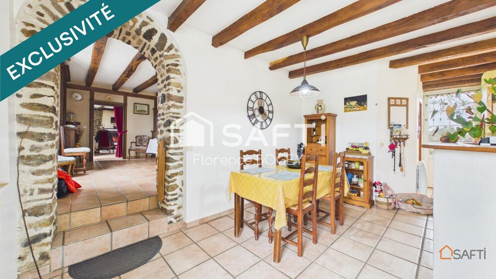 Vente Maison Belle longère de caractère avec dépendances et perspectives d'aménagement dans un environnement préservé. Bussière-poitevine