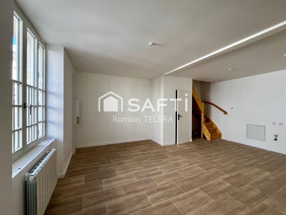 Vente Appartement NANSOUTY : T4 en duplex rénové de 61 m², avec 3 chambres dans une rue calme Bordeaux