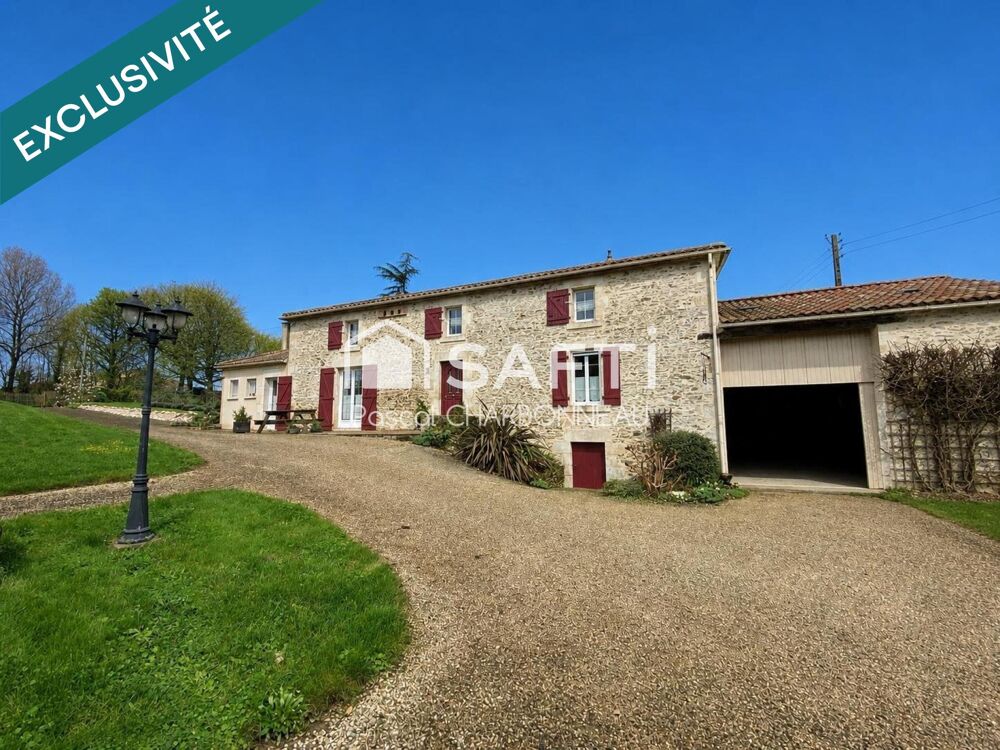 MAISON ANCIENNE EN PIERRES 3 CHAMBRES CADRE VERDOYANT GRANDE DEPENDANCE ATTENANTE 75 M²