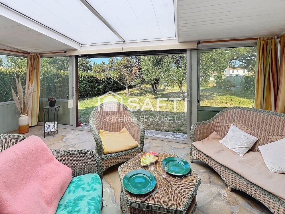 Charmante maison de 55m², une véranda, deux chambres