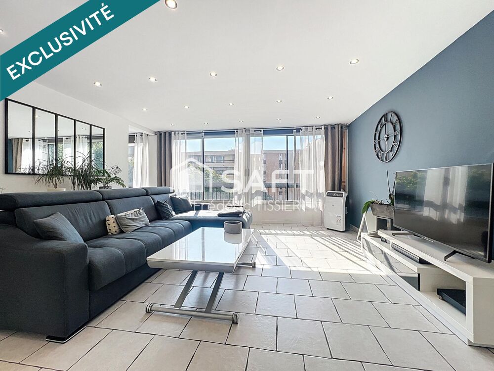 Cannes-La-Bocca- Grand 5 pièces de 100 m2 avec parking