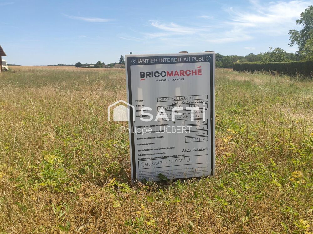 Vente Terrain Construisez la maison de vos rêve sur un terrain proche de PACY-SUR-EURE Caillouet-orgeville