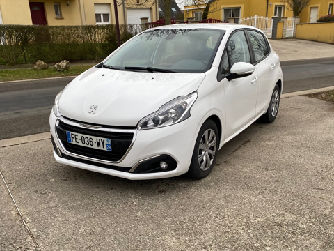 Peugeot 208 - 1.5 bhdi 100 cv - Blanc 8900 28300 Lves