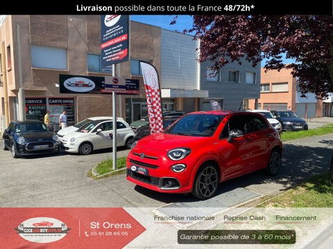 Fiat 500 X Sport T4 1.3 150 ch fr 2019 occasion Saint-Orens-de-Gameville 31650