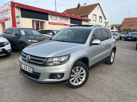 Volkswagen Tiguan (2) 2.0 TDI 140 BLUEMOTION TECHNOLOGY CARAT 2012 occasion Pierrelaye 95480