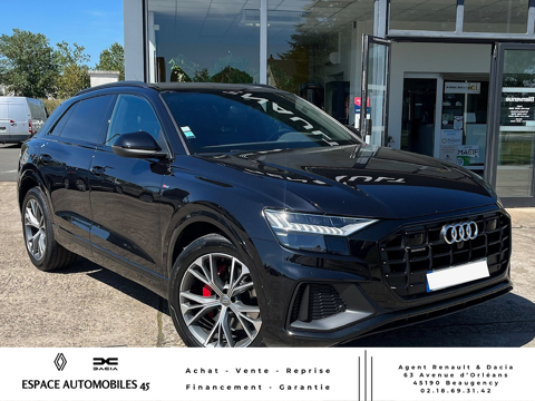 Audi Q8 50 TDI 286CH S-LINE AVUS EXTENDED ATTELAGE REPR POSSIBLE 2019 occasion Beaugency 45190