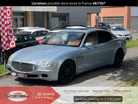 Maserati Quattroporte 4.2 v8 405 ch 1ERE MAIN BOSE ref6898 FULL OPTION ref41099258 2005 occasion Saint-Orens-de-Gameville 31650