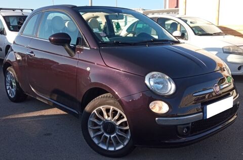 Fiat 500 C Phase 2 / 1.2 MPi 69 cv *Finition Lounge / CLIM / Crit'air 1 2014 occasion Gigean 34770