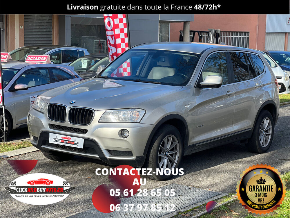 X3 (F25) XDRIVE 20D 184 EXECUTIVE BVM6 ref167586+6582910 2012 occasion 31650 Saint-Orens-de-Gameville