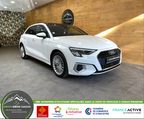 Audi A3 SPORTBACK 204 HYBRIDE PHEV BUSINESS LINE S-TRONIC BVA // LIV 2021 occasion Saint-Jean-de-Védas 34430