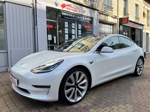 Tesla Model 3 PERFORMANCE AWD FRANCAISE PREMIERE MAIN TVA DUAL 2019 occasion le Chesnay 78150