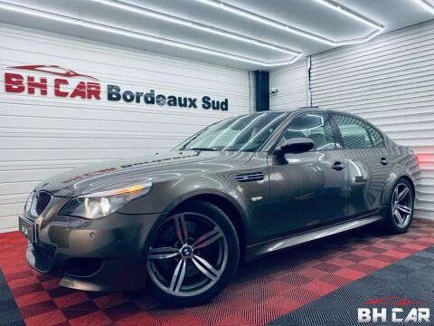 BMW M5 E60 V10 PHASE 1 // HISTORIQUE COMPLET BMW / DEMI-LIGNE EISEN 2006 occasion Pessac 33600