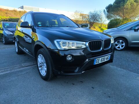 BMW X3 S-DRIVE 18D 2.0 150 LOUNGE BVA8 / REPRISE POSSIBLE 2016 occasion Saint Georges les Baillargeaux 86130