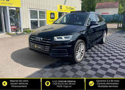 Audi Q5 2.0 TDI Quattro S-Tronic7 190 cv Boîte auto - CARPLAY - TOIT 2018 occasion Orgeval 78630