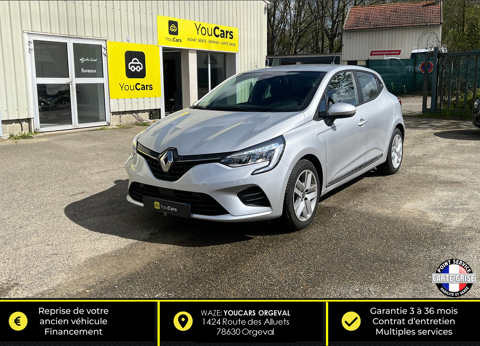 Renault Clio V 5 Portes 1.0 TCe 12V S&S 100 cv - CAR PLAY - AIDE PARKING 2019 occasion Orgeval 78630