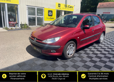 Peugeot 206 1.4 BOITE AUTOMATIQUE - CLIMATISATION - POSTE BLUETOOTH 2000 occasion Orgeval 78630