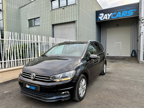 Volkswagen Touran 2.0 DSG7 7 Places Lounge Business 1ère Main FR Historique Ré 2019 occasion Carrières-sur-Seine 78420