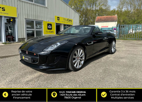 Jaguar F-Type V6 340 CH BVA8 - SIEGES A MEMOIR - SONS MERIDIAN - CAMERA DE 2016 occasion Orgeval 78630