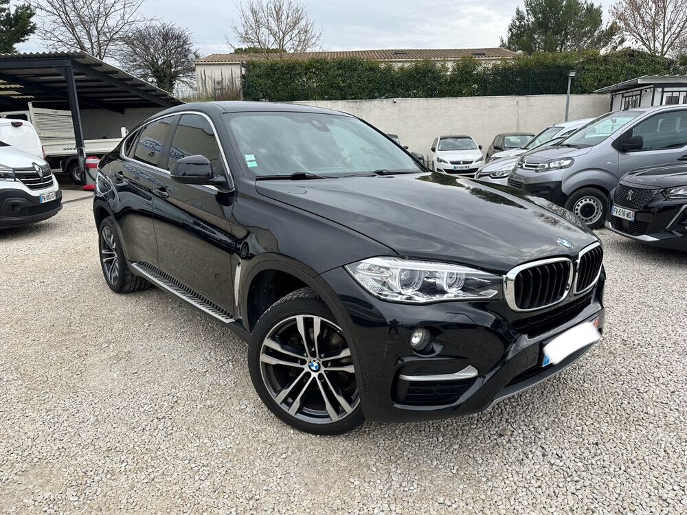 X6 F16 Lounge Plus 30d xDrive 3.0 d 258 cv BOITE AUTO BVA 4x4 / 2015 occasion 30250 Sommières