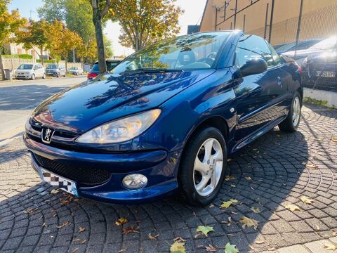 Peugeot 206 CC SPORT 1.6i 16V 110CH - 4XCB ET REPRISE POSSIBLE 2006 occasion Houilles 78800