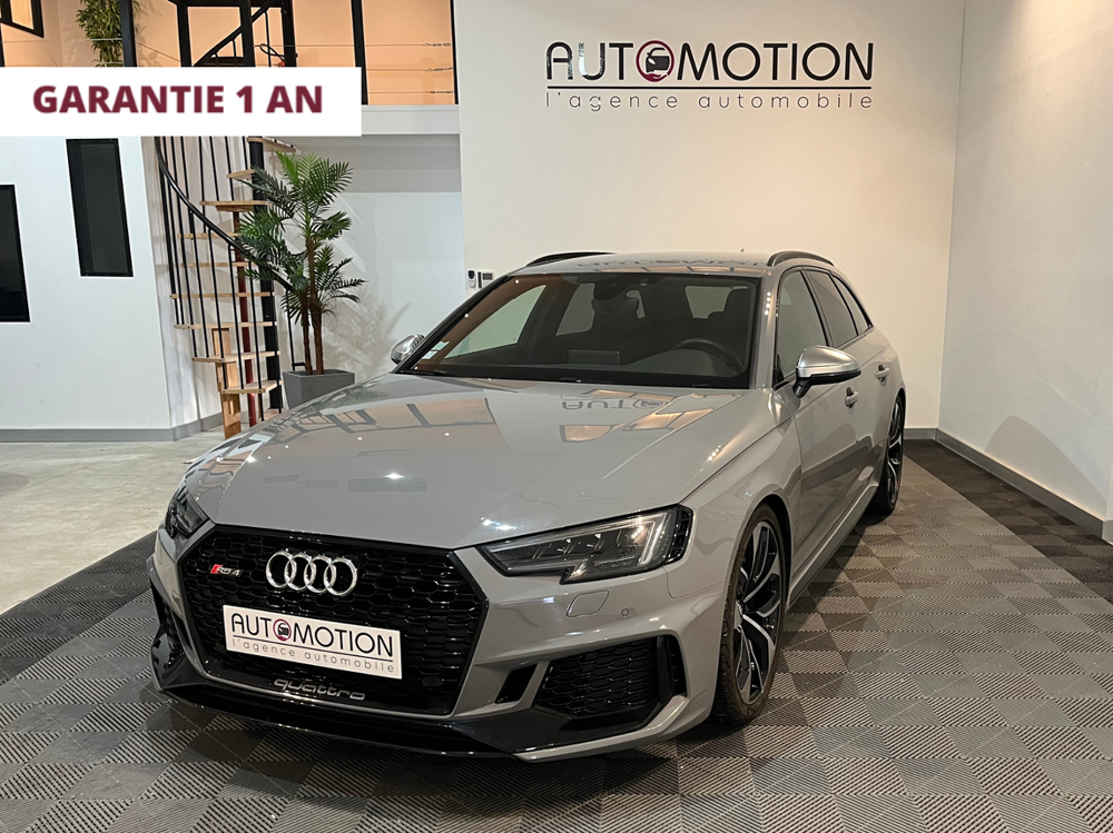 RS4 2019 TFSI GREY NARDO BO 2.9 450ch V6 BO 2019 occasion 17000 La Rochelle