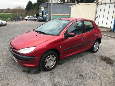 Peugeot 206 - 1.4i 75cv premium 141288km - Rouge M&e