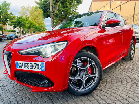Alfa Romeo Stelvio TURISMO Q4 - 2.2d 210ChX BV8 - Carplay/ 4X4/ Caméra - 4xcb 2018 occasion Houilles 78800