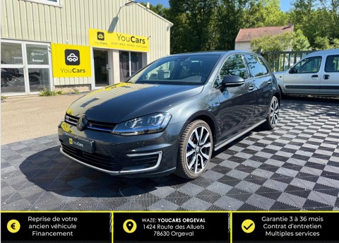 Volkswagen Golf 7 GTE 1.4 TSI 204 Hybrid DSG6 150 cv - DEMARRAGE SANS CLE - 2015 occasion Orgeval 78630